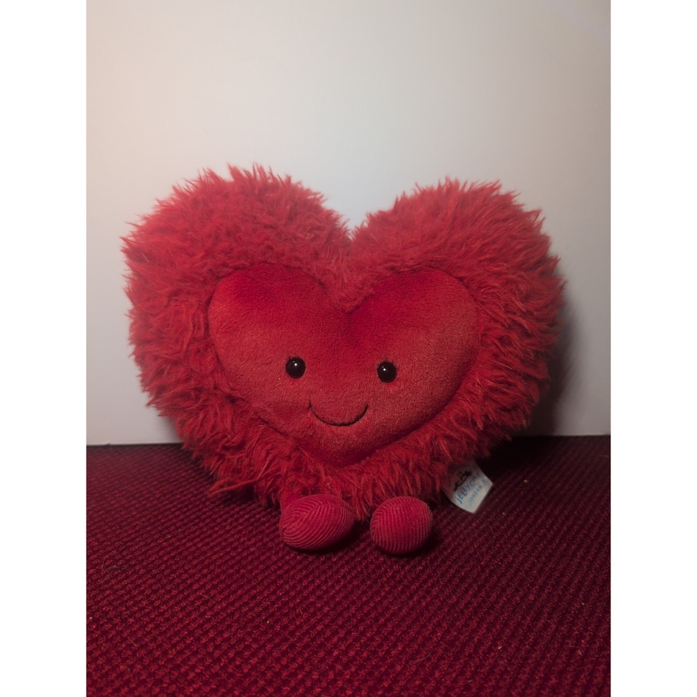 Jelly Cat Amusibles Beatie Heart Valentine 9 In Plush